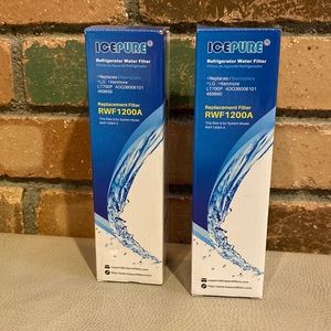 Set of Two Ice Pure Refrigerator Water Filters